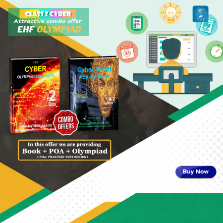 Olympiad (ICO) | Pre OLympiad Assesment (ICO) | Books (Cyber-Activity Book, Cyber-Work Book) - C0010