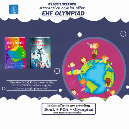 Olympiad (NISO) | Pre OLympiad Assesment (NISO) | Books (Science-Activity Book, Science-Work Book) - C0022