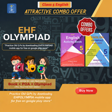 Olympiad (IEO) | Pre OLympiad Assesment (IEO) | Books (English-Activity Book, English-Work Book) - C0035
