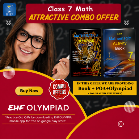 Olympiad (NIMO) | Pre OLympiad Assesment (NIMO) | Books (Math-Activity Book, Math-Work Book) - C0055