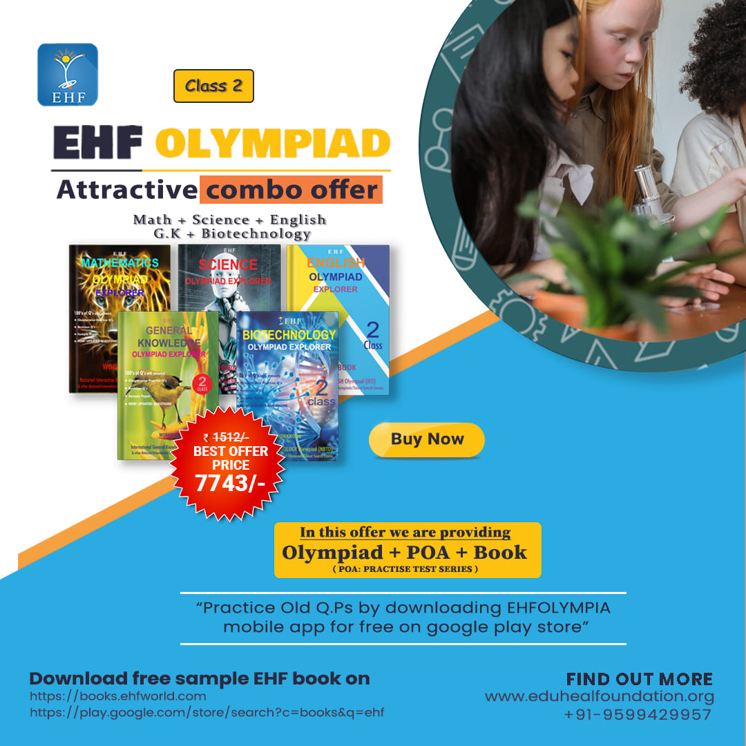 Olympiad (IEO, IGO, NBTO, NIMO, NISO) | Pre OLympiad Assesment (IEO, IGO, NBTO, NIMO, NISO) | Books (Math-Activity Book, Biotechnology-Activity Book, English-Activity Book, Science-Activity Book, English-Work Book, Science-Work Book, Math-Work Book, Biotec - C0121