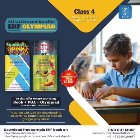 Olympiad (IEO, IGO, NIMO, NISO) | Pre OLympiad Assesment (IEO, IGO, NIMO, NISO) | Books (Math-Activity Book, English-Activity Book, Science-Activity Book, English-Work Book, Science-Work Book, Math-Work Book, G.K-Activity Book) - C0131