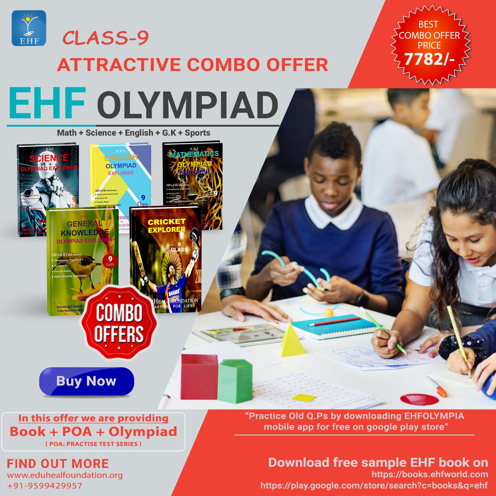 Olympiad (IEO, IGO, NIMO, NISO, SCC) | Pre OLympiad Assesment (IEO, IGO, NIMO, NISO, SCC) | Books (Math-Activity Book, English-Activity Book, Science-Activity Book, English-Work Book, Math-Work Book, Science-Work Book, Science-Activity Book, G.K-Activity B - C0170