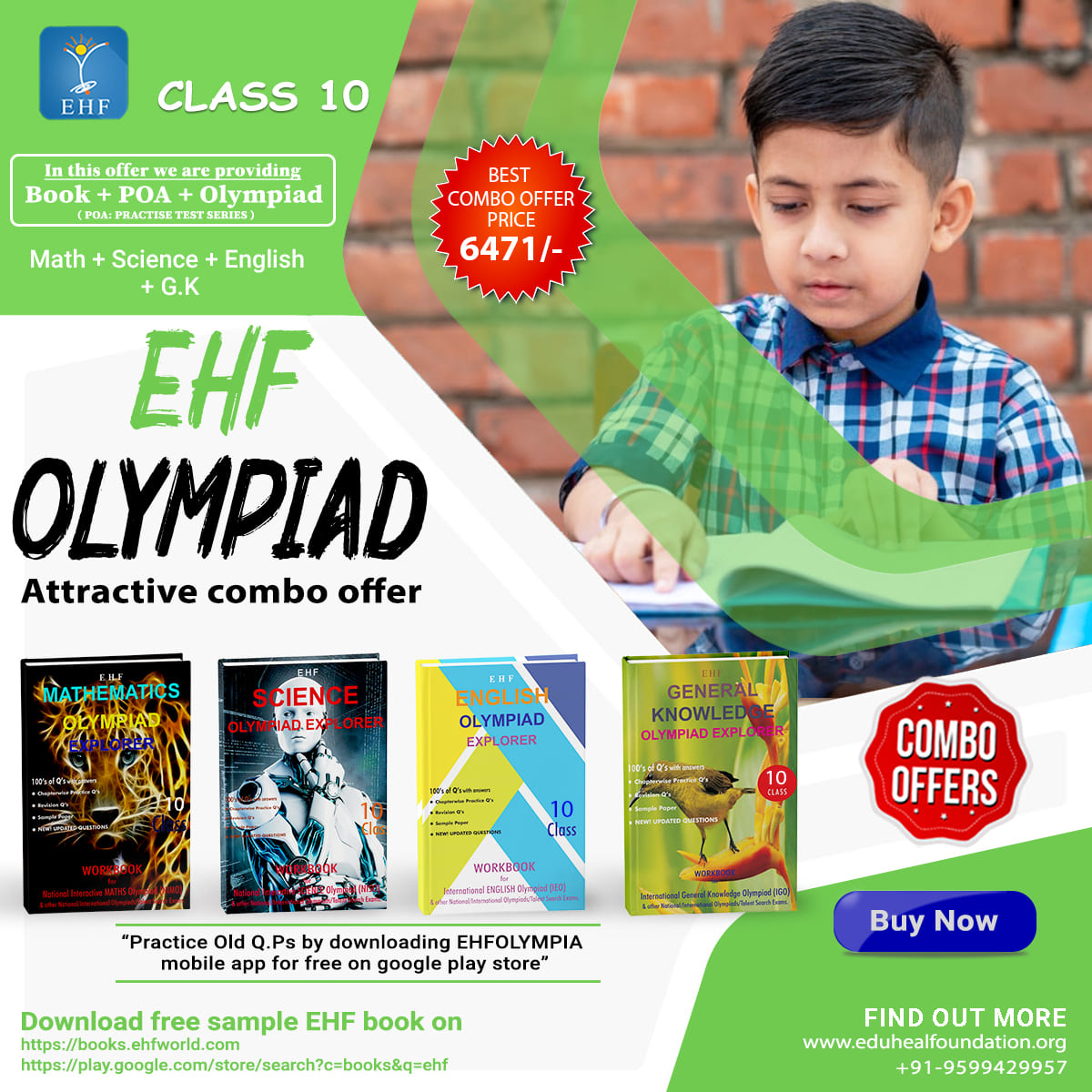 Olympiad (IEO, IGO, NIMO, NISO) | Pre OLympiad Assesment (IEO, IGO, NIMO, NISO) | Books (Math-Activity Book, English-Activity Book, Science-Activity Book, Math-Work Book, Science-Work Book, Science-Activity Book, IIT NEET-Work Book, G.K-Activity Book) - C0178