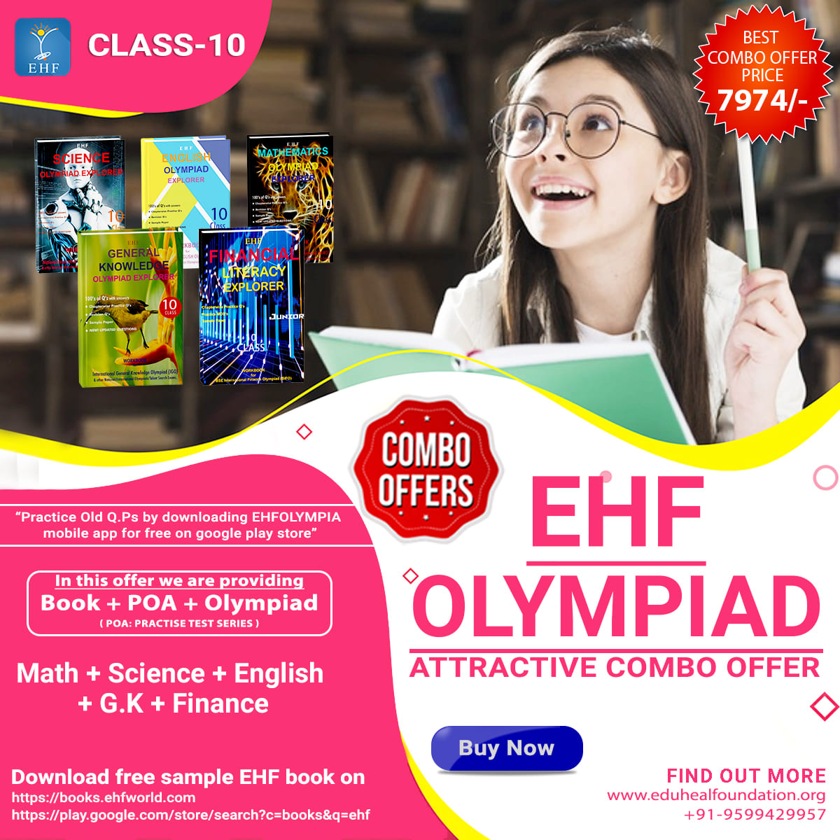 Olympiad (BIFO, IEO, IGO, NIMO, NISO) | Pre OLympiad Assesment (BIFO, IEO, IGO, NIMO, NISO) | Books (Math-Activity Book, English-Activity Book, Science-Activity Book, Finance-Activity Book, Math-Work Book, Science-Work Book, Science-Activity Book, IIT NEET - C0182