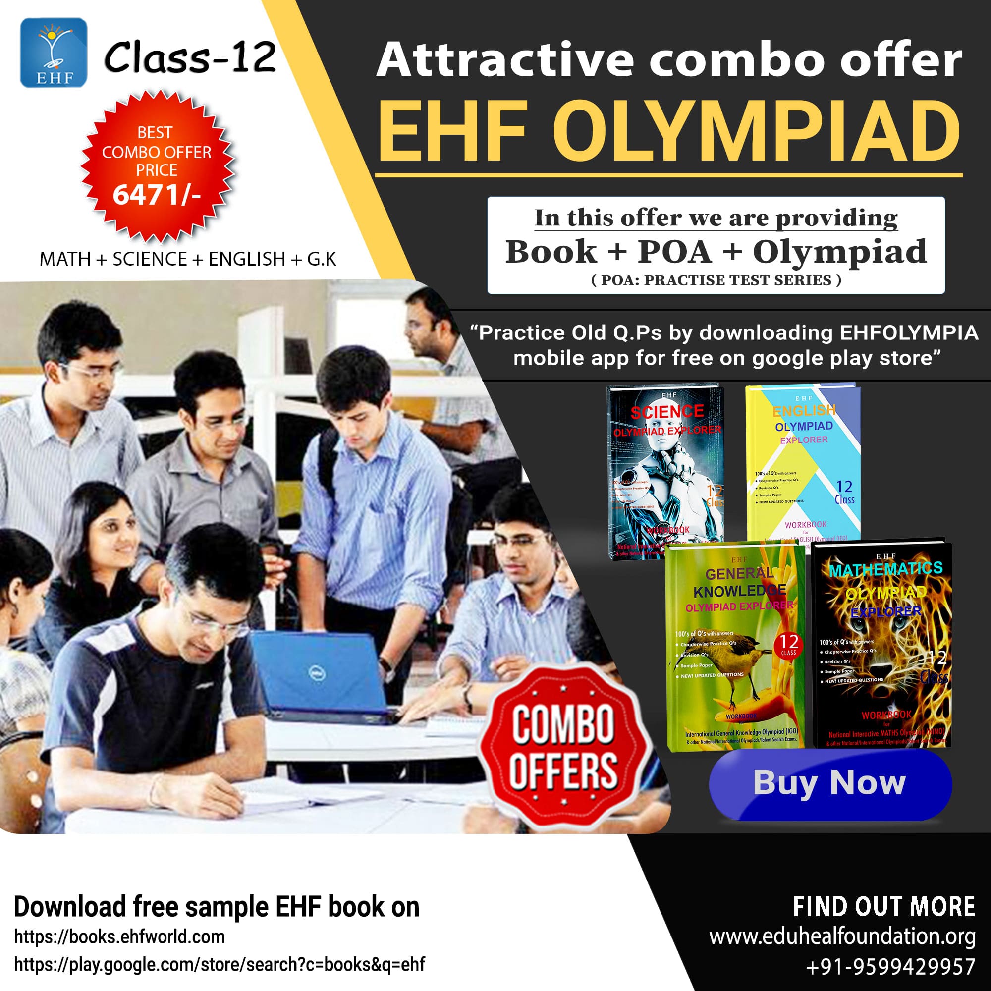 Olympiad (IEO, IGO, NIMO, NISO) | Pre OLympiad Assesment (IEO, IGO, NIMO, NISO) | Books (G.K-Activity Book, Math-Activity Book, English-Activity Book, Science-Activity Book, Math-Work Book, Science-Work Book, IIT NEET-Activity Book, IIT NEET-Activity Book, - C0196
