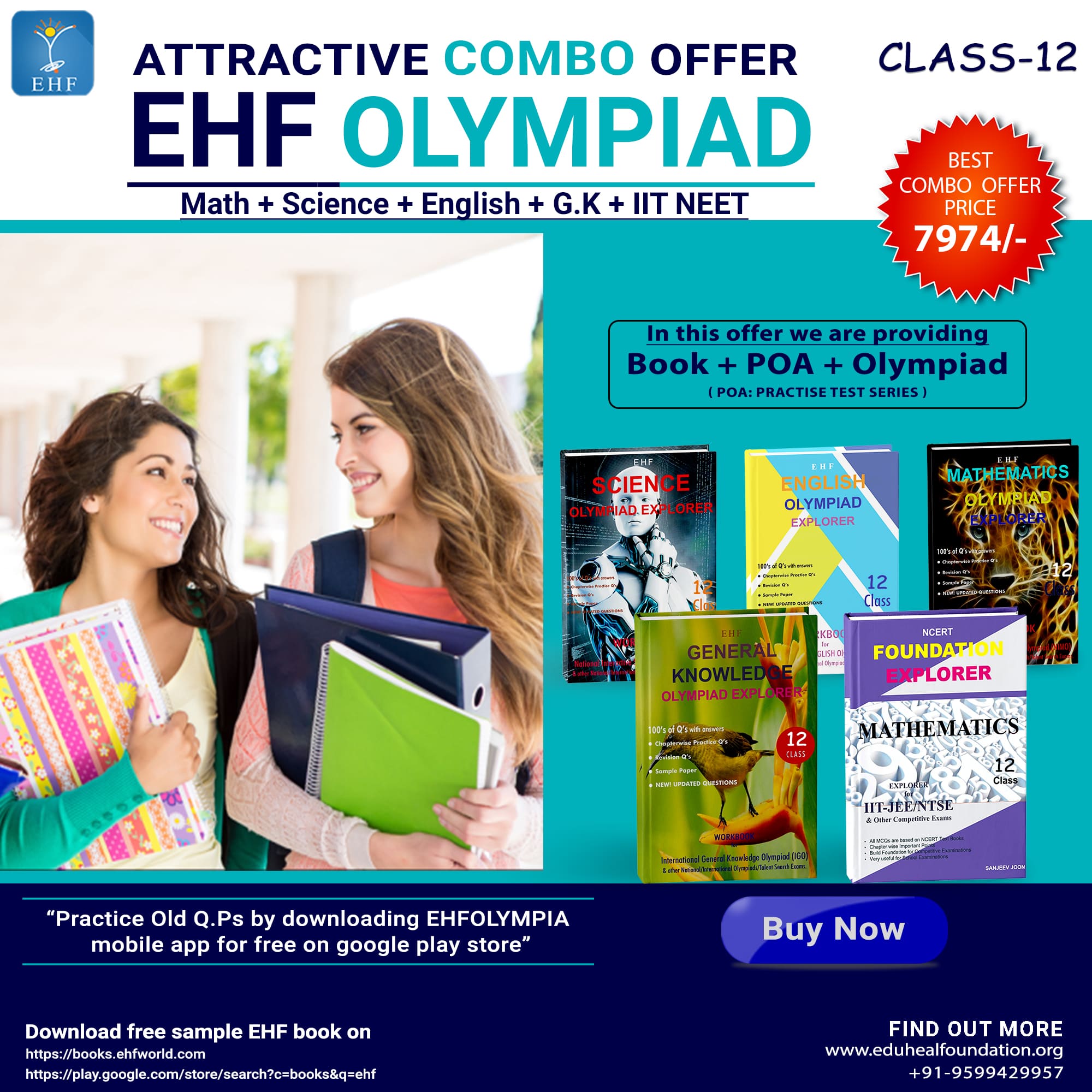 Olympiad (IEO, IGO, NINO, NIMO, NISO) | Pre OLympiad Assesment (IEO, IGO, NINO, NIMO, NISO) | Books (G.K-Activity Book, Math-Activity Book, English-Activity Book, Science-Activity Book, Math-Work Book, Science-Work Book, IIT NEET-Activity Book, IIT NEET-Ac - C0199