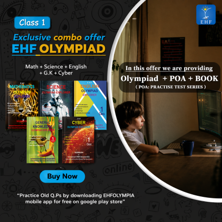 Olympiad (NISO, NIMO, IEO, ICO, IGO) | Pre OLympiad Assesment (NISO, NIMO, IEO, ICO, IGO) | Books (Math-Activity Book, English-Activity Book, Science-Activity Book, Cyber-Activity Book, Science-Work Book, Math-Work Book, G.K-Activity Book, English-Work Boo - C0113