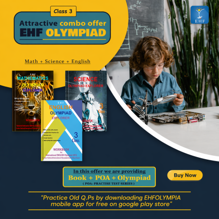 Olympiad (IEO, NIMO, NISO) | Pre OLympiad Assesment (IEO, NIMO, NISO) | Books (English-Activity Book, Science-Activity Book, Math-Activity Book, Science-Work Book, Math-Work Book, English-Work Book) - C0123