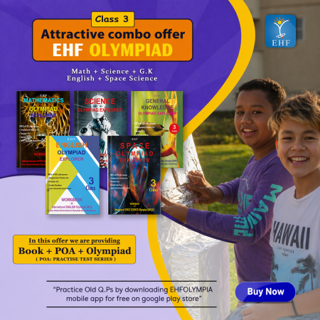 Olympiad (IEO, IGO, NIMO, NISO, NSSO) | Pre OLympiad Assesment (IEO, IGO, NIMO, NISO, NSSO) | Books (English-Activity Book, Science-Activity Book, Math-Activity Book, Science-Work Book, Math-Work Book, G.K-Activity Book, Space Science-Activity Book, Englis - C0126