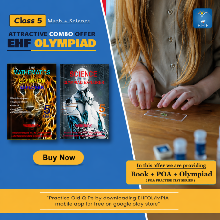Olympiad (NIMO, NISO) | Pre OLympiad Assesment (NIMO, NISO) | Books (Math-Activity Book, Science-Activity Book, Science-Work Book, Math-Work Book) - C0136